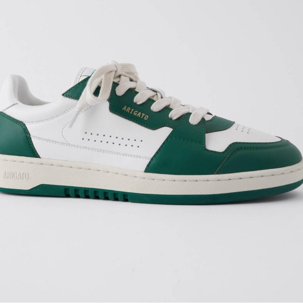 Axel Arigato Green and White Men's Sneakers